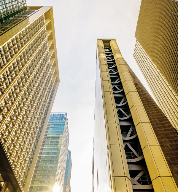 Modern architecture representing growth and ambition